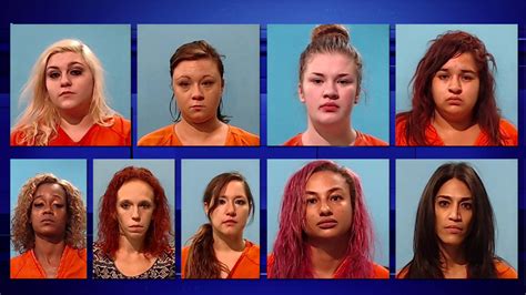 Nine women, seven men arrested in prostitution sting